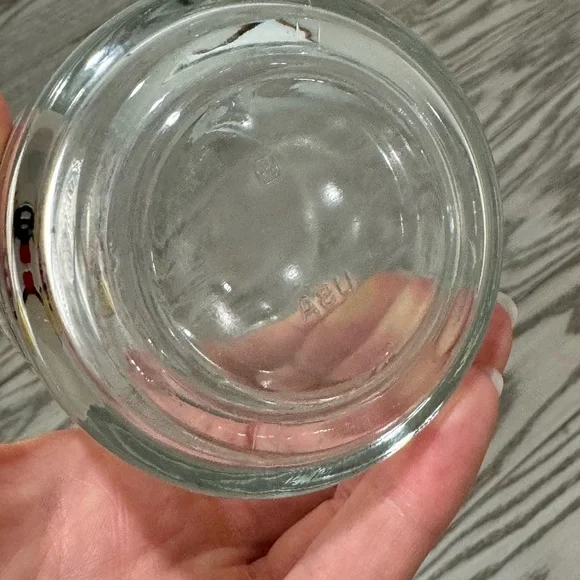 Vintage Anchor Hocking Magician Mickey Mouse 1937 Replica Souvenir Clear Mug - Picture 6 of 6